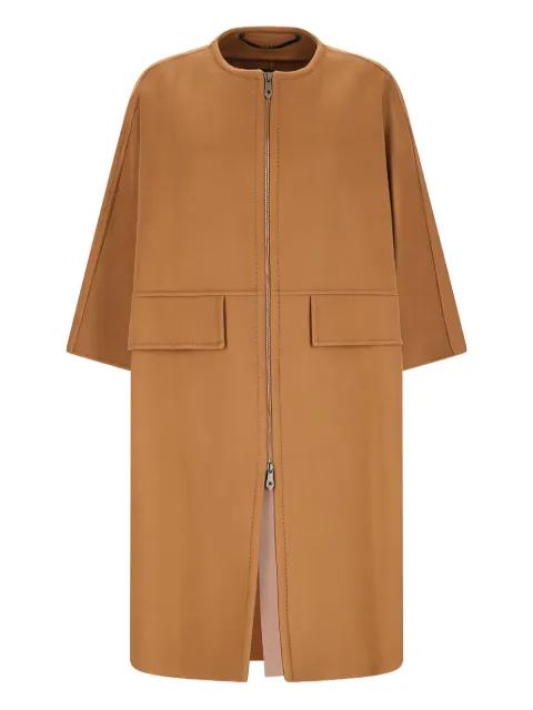 Zahira zip-fastening coat by MAX MARA