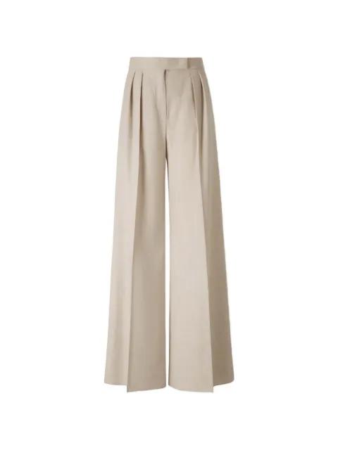 Zulia pleated palazzo pants by MAX MARA