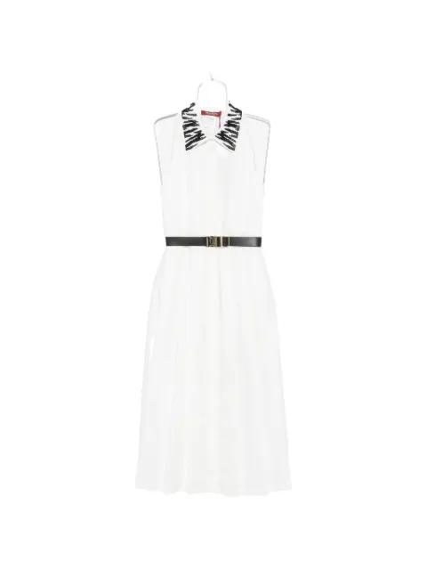 bead-embellishment midi dress by MAX MARA