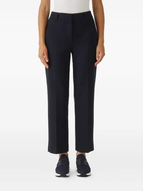 belt loops-detail trousers by MAX MARA