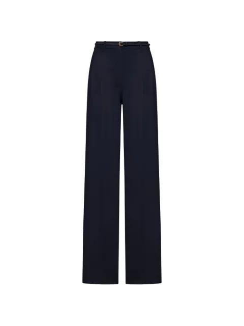 belt palazzo pants by MAX MARA