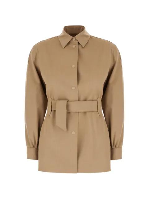 belted buttoned jacket by MAX MARA