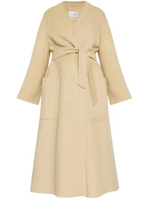 belted coat by MAX MARA