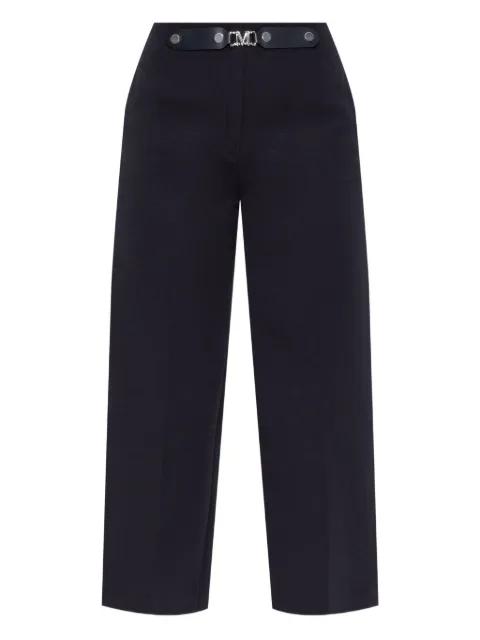 belted culotte trousers by MAX MARA
