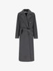 belted double-breasted coat by MAX MARA belted double-breasted coat by MAX MARA