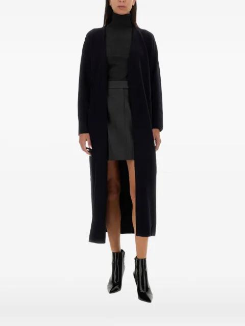 belted jersey coat by MAX MARA
