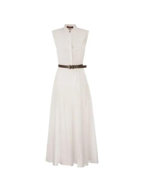 belted maxi dress by MAX MARA