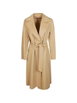 belted notch-lapels coat by MAX MARA belted notch-lapels coat by MAX MARA
