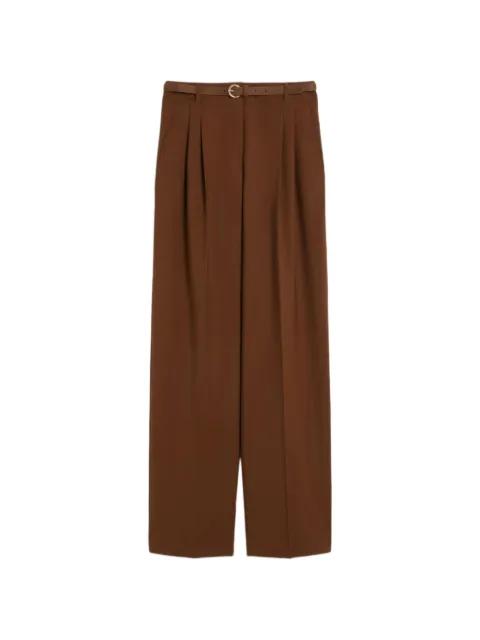 belted trousers by MAX MARA