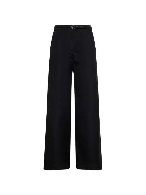 belted wide-leg trousers by MAX MARA