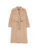 belted wrap coat by MAX MARA