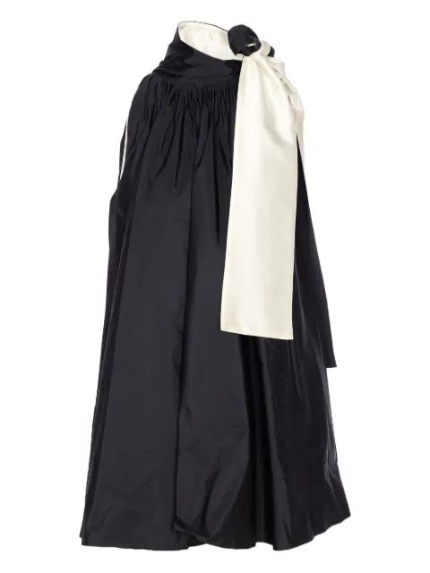bow-detail halterneck dress by MAX MARA