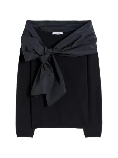 bow sweater by MAX MARA