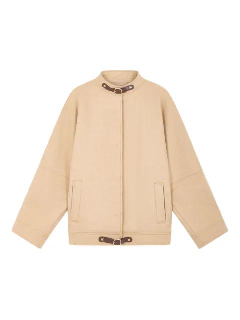 buckled chaquetón jacket by MAX MARA