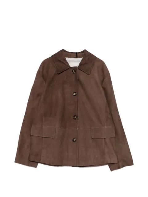 button patch-pocket jacket by MAX MARA