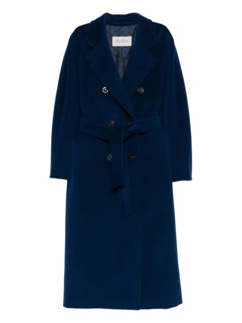 buttoned belted double-breasted coat by MAX MARA