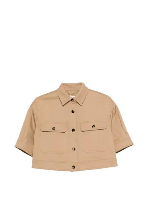 buttoned cropped jacket by MAX MARA