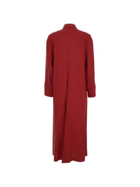buttoned long-sleeve dress by MAX MARA