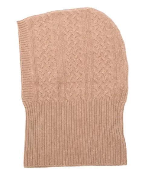 cable-knit balaclava by MAX MARA