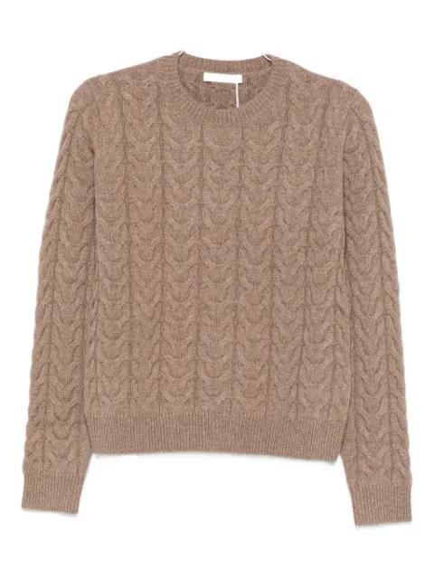 cable-knit sweater by MAX MARA