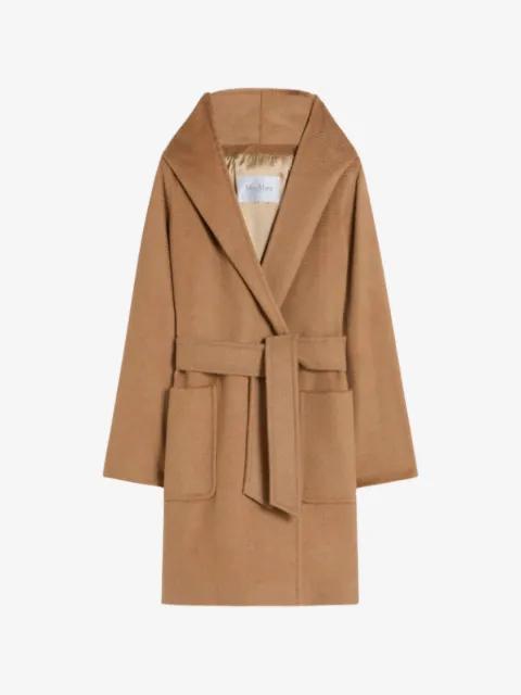 camel robe coat by MAX MARA