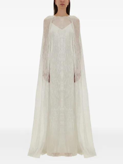 cape bridal dress by MAX MARA