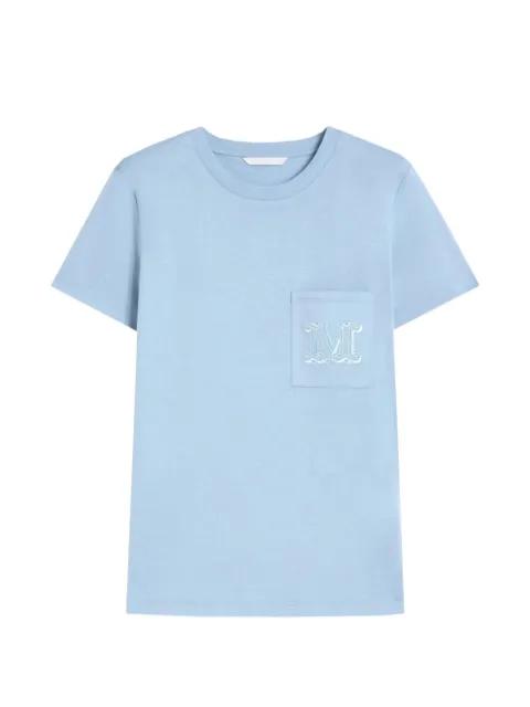 chest-pocket T-shirt by MAX MARA