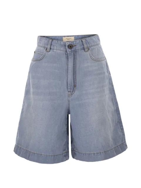 contrasting-stitch shorts by MAX MARA