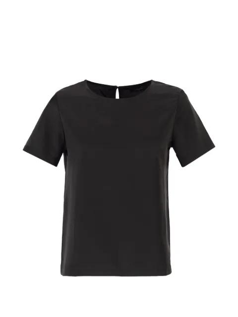 contrasting texture T-shirt by MAX MARA