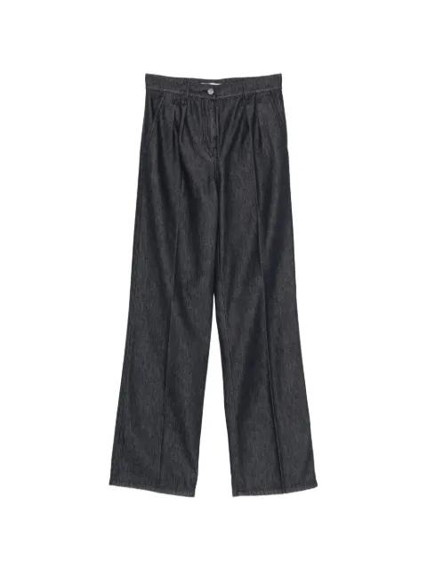 cotton pleated jeans by MAX MARA