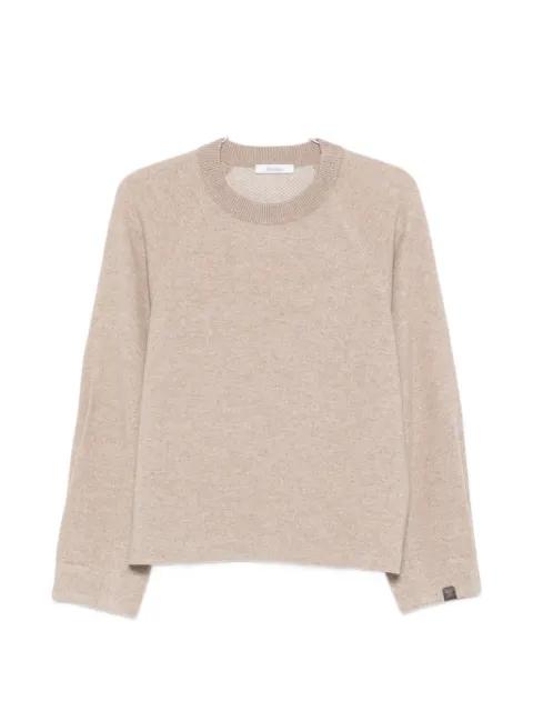 crew-neck knitted sweater by MAX MARA