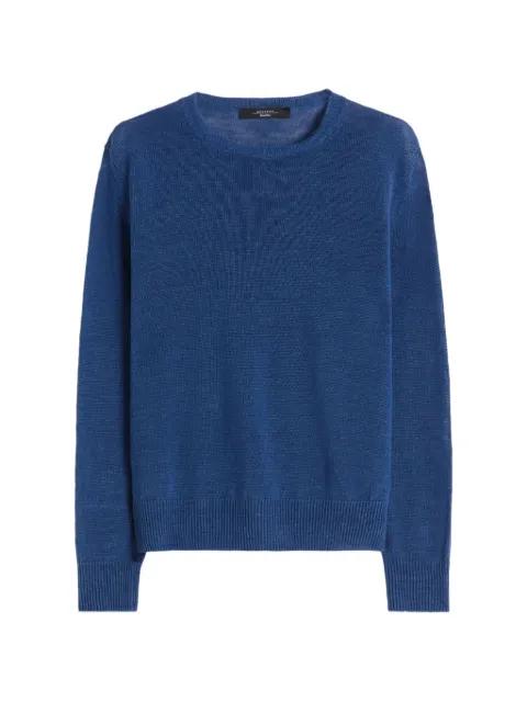 crewneck knitted top by MAX MARA