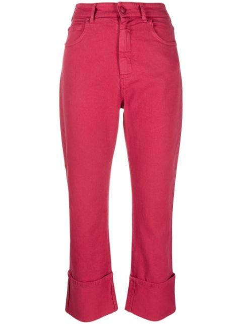 cropped straight-leg jeans by MAX MARA