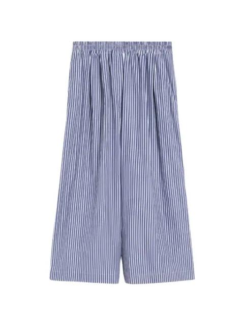 cropped striped trousers by MAX MARA