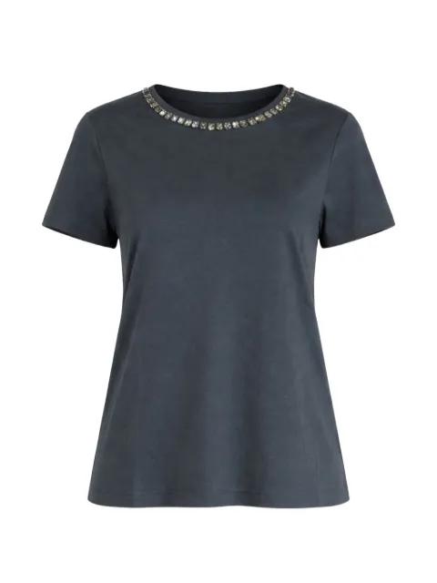 crystal-embellished T-shirt by MAX MARA