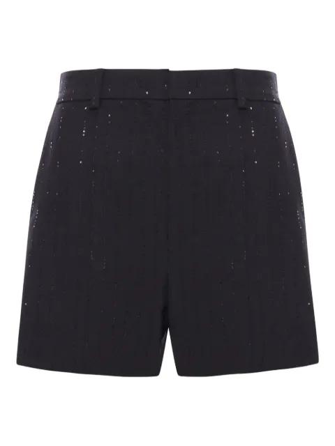 crystal-embellished wool shorts by MAX MARA