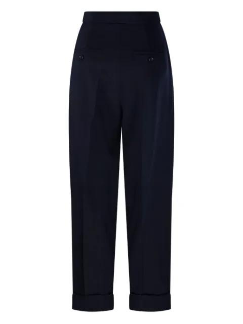 cuffed pleated trousers by MAX MARA