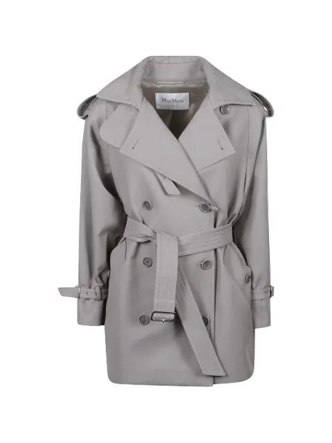 double-breasted belted coat by MAX MARA