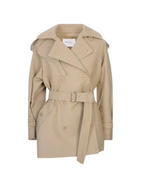 double-breasted belted coat by MAX MARA