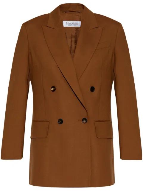 double-breasted blazer by MAX MARA