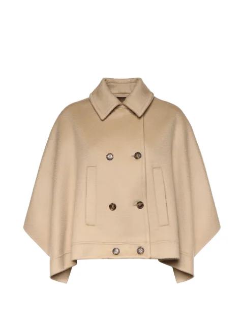 double-breasted cashmere jacket by MAX MARA