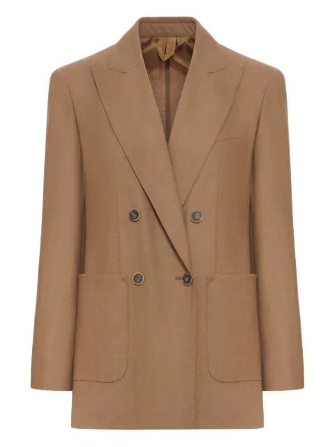 double-breasted cashmere jacket by MAX MARA