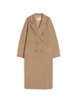 double-breasted notch-lapel coat by MAX MARA double-breasted notch-lapel coat by MAX MARA