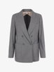 double-breasted peaked-lapel blazer by MAX MARA double-breasted peaked-lapel blazer by MAX MARA