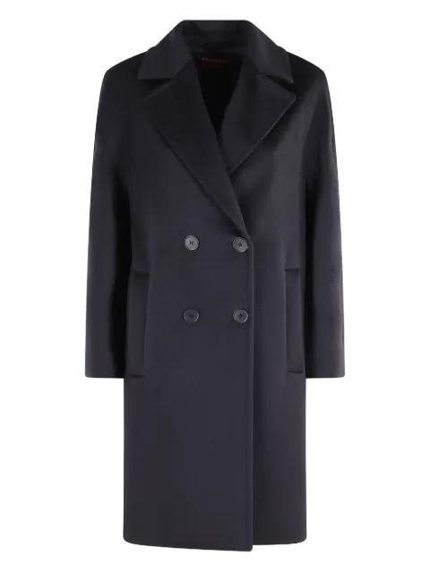 double-breasted wool coat by MAX MARA