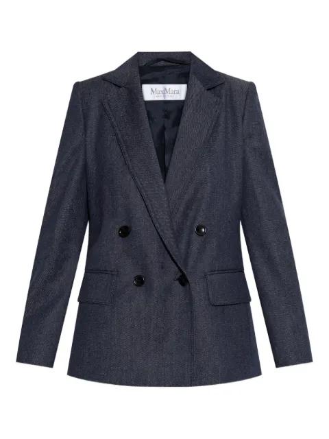 double-breasted wool jacket by MAX MARA