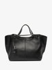double nappa leather shopper bag - black by MAX MARA double nappa leather shopper bag - black by MAX MARA