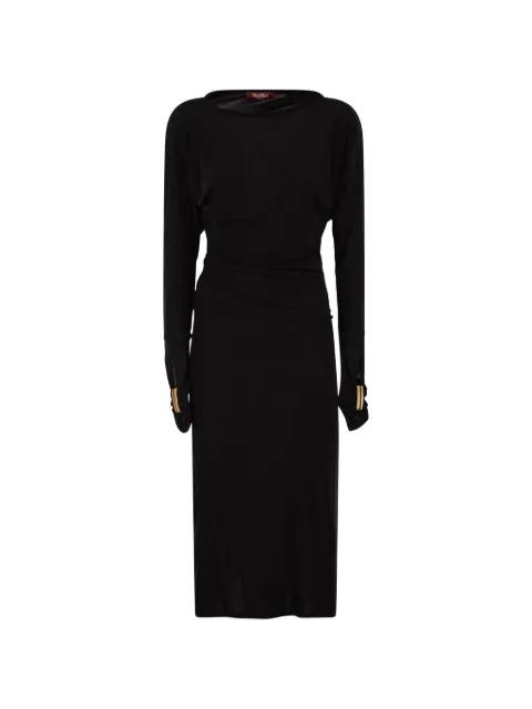 draped midi dress by MAX MARA