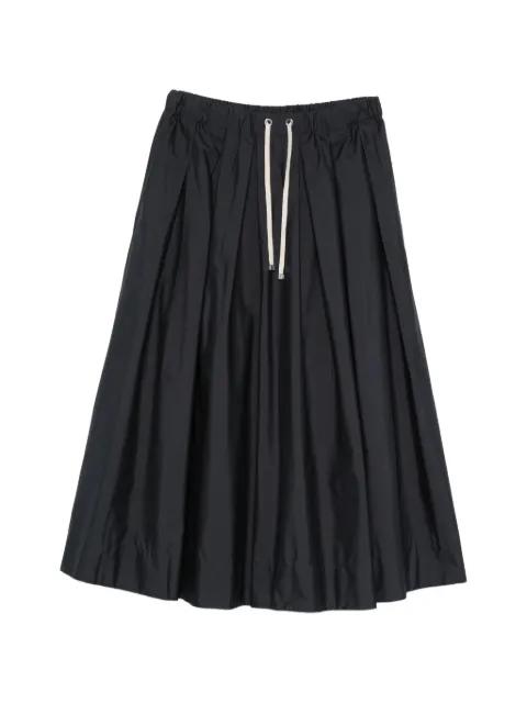 drawstring maxi skirt by MAX MARA