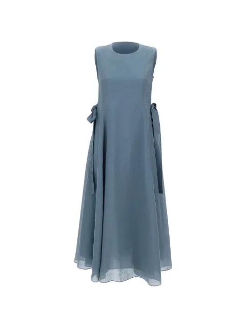 drawstring sleeveless dress by MAX MARA